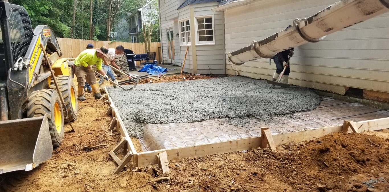 Commercial Concrete Services service in Monroe, GA